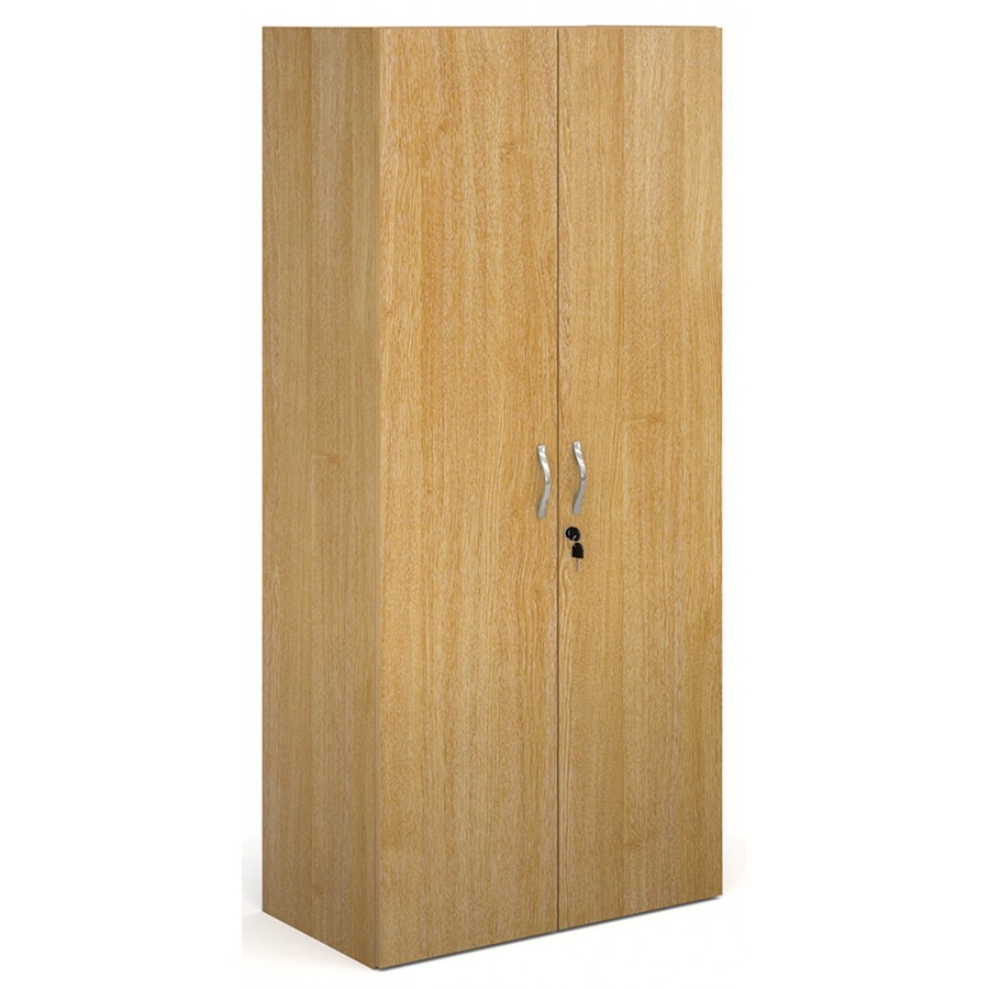 Contract 390mm Deep Wooden Office Double Door Cupboard